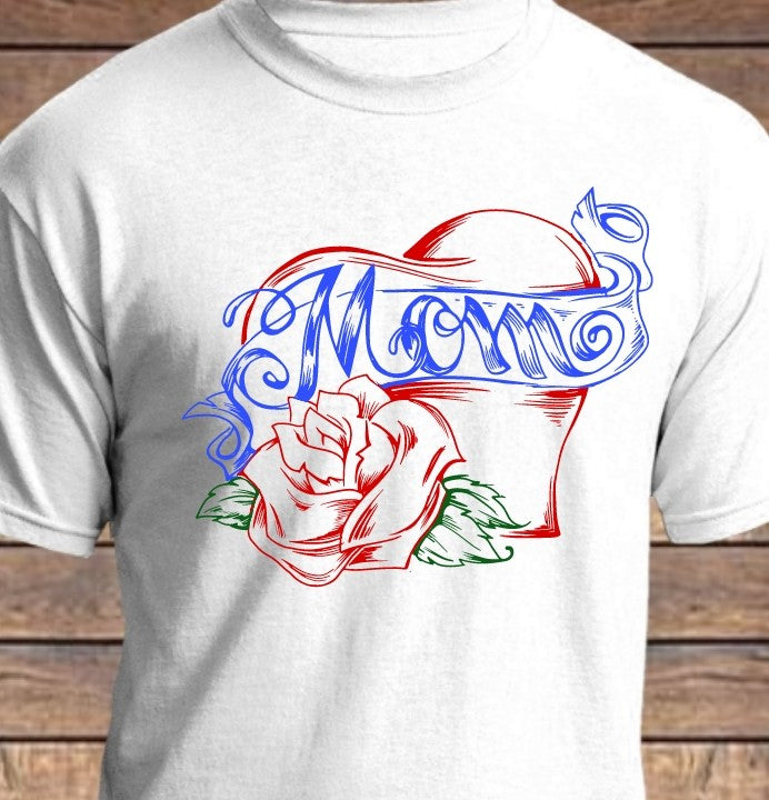 Kids Mom Heart Banner