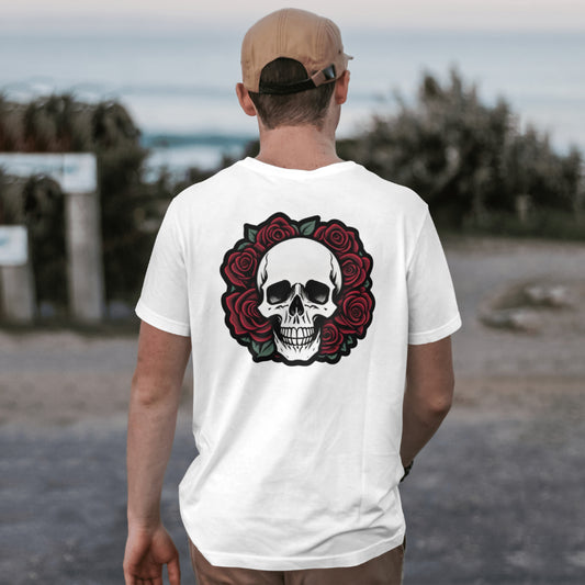 Skull With Roses